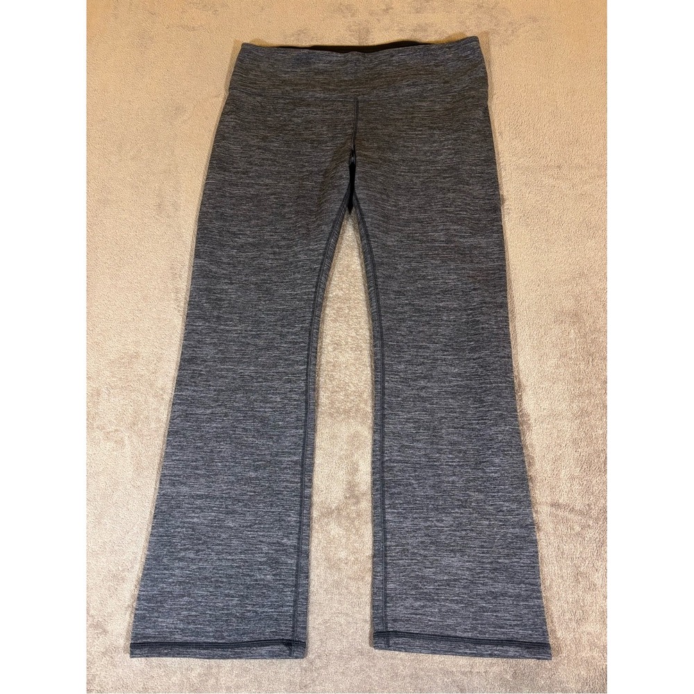 Athleta Altitude Pant Polartec Power Stretch Gray Space Dye Bootcut XL
